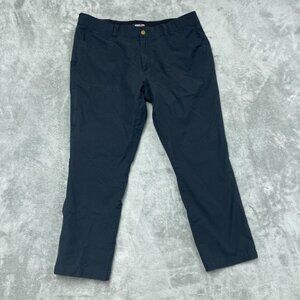 Kirkland Signature Mens Black Chino Pants Size 38x29 Stretch Fit a1404